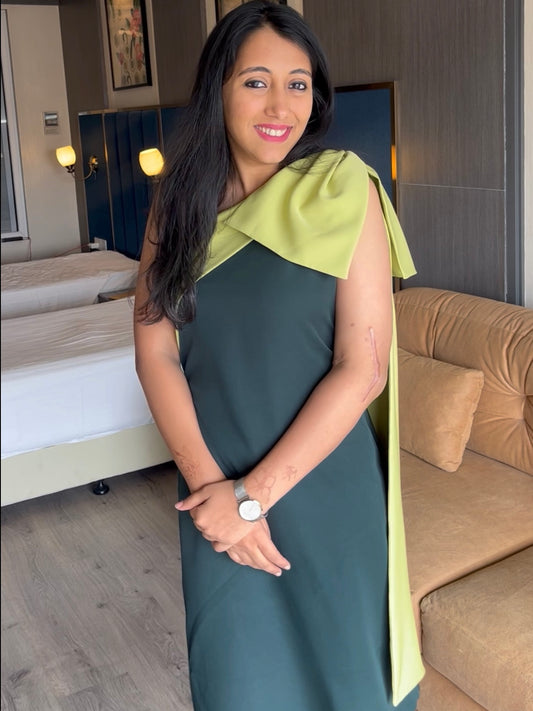 Moss Twist Dress