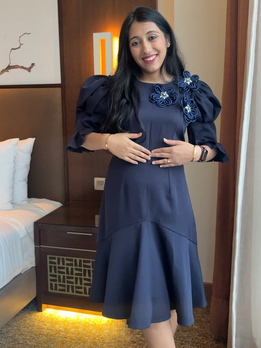 Sapphire rose dress