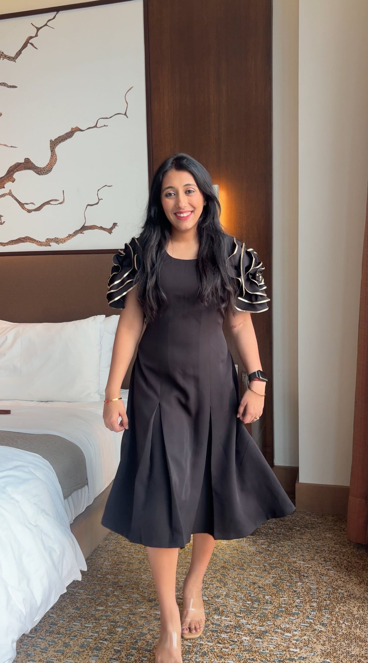 The Violet Bloom Dress