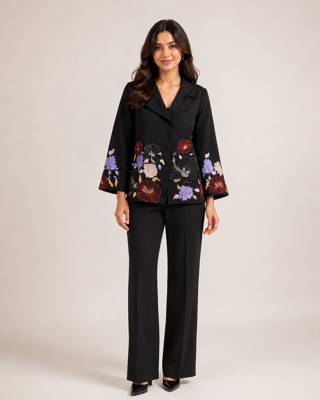 Botanical Blazer Set