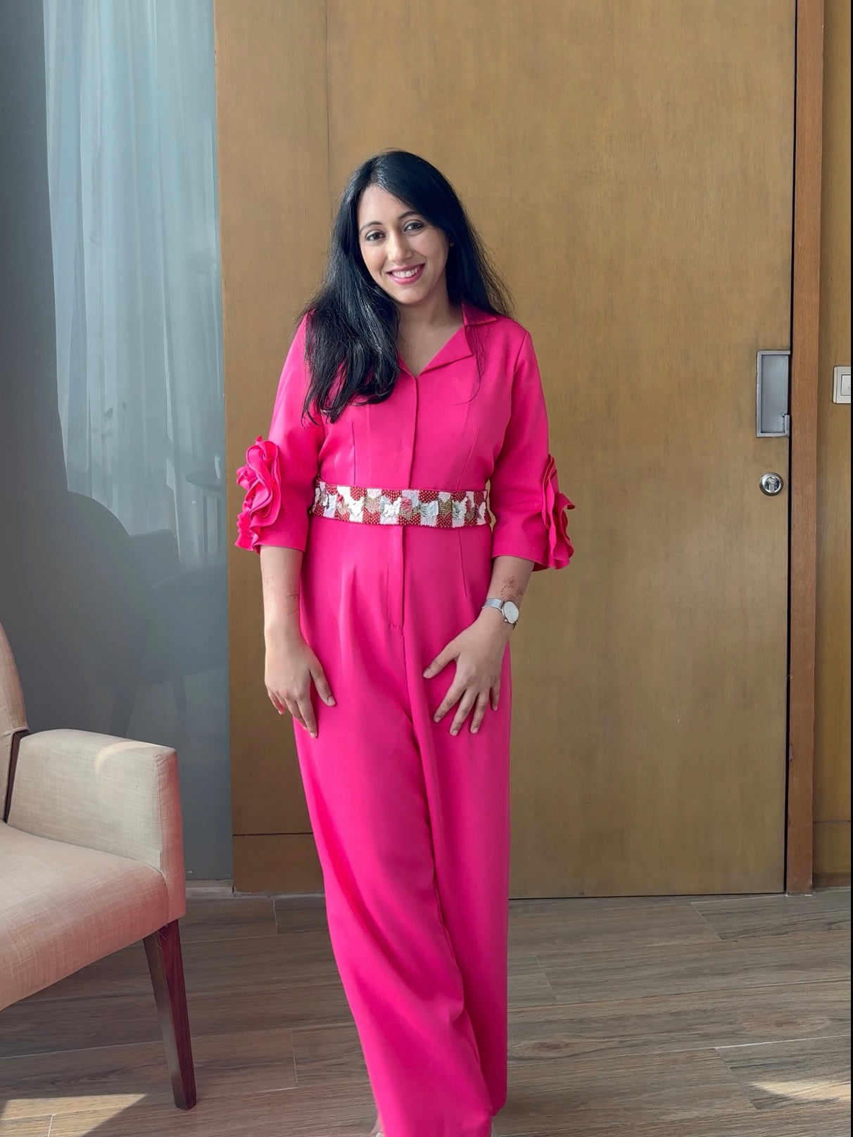 Pink Poise Jumpsuit