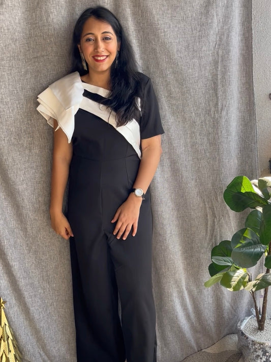 Tux Bloom Jumpsuit