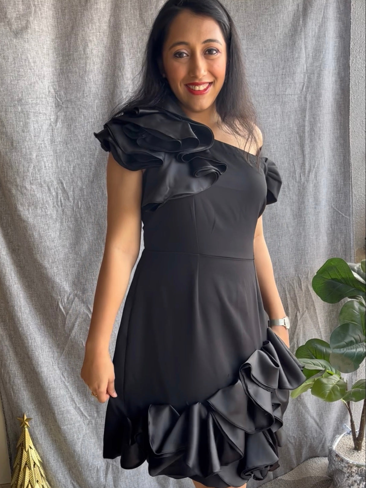 Shadow Swirl Dress