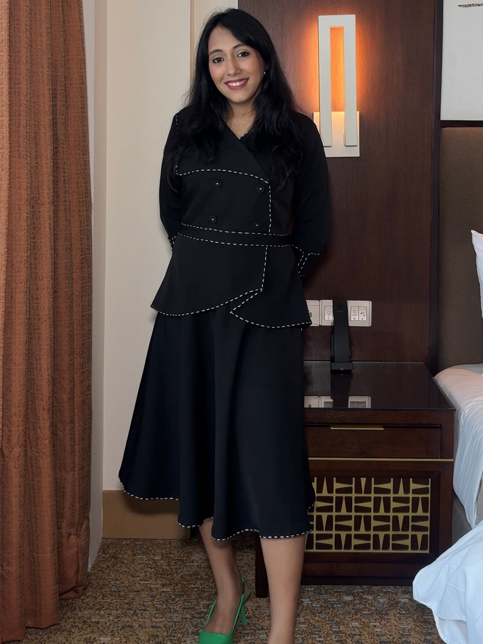 Structured Stitch Flare