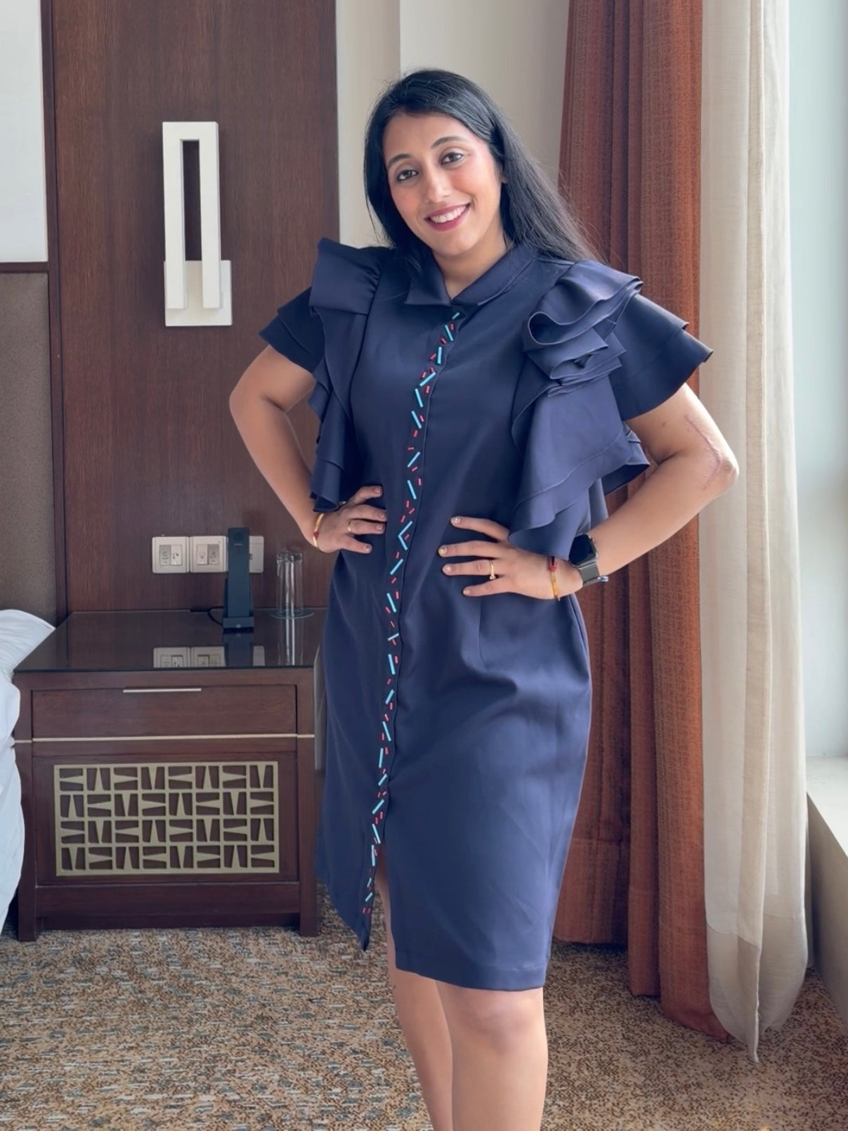 Vector Bloom dress