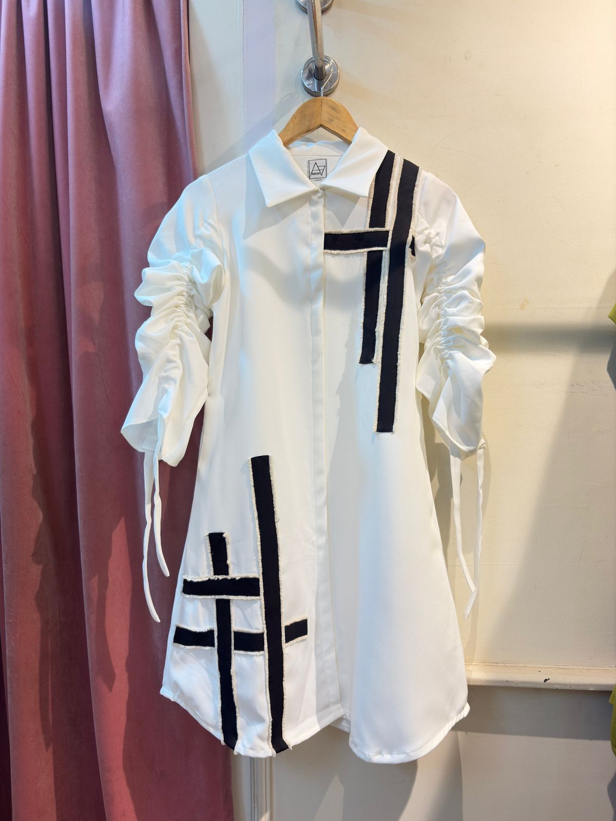 The Ruched Ribbon Tunic