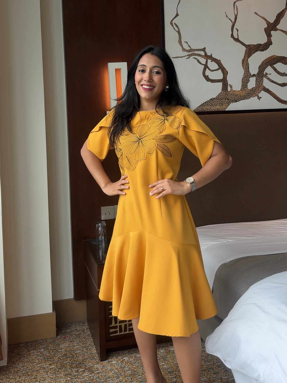 The Marigold Sketch Dress