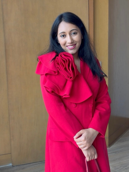 Crimson Rose Dress
