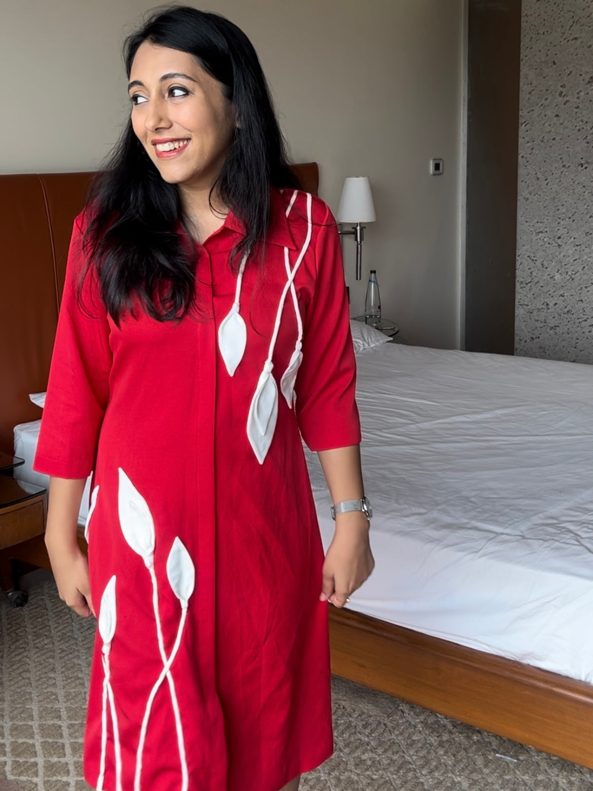 Petal Rouge Dress