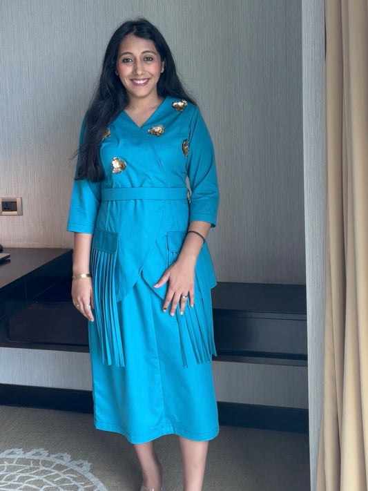 Oceania Wrap Dress