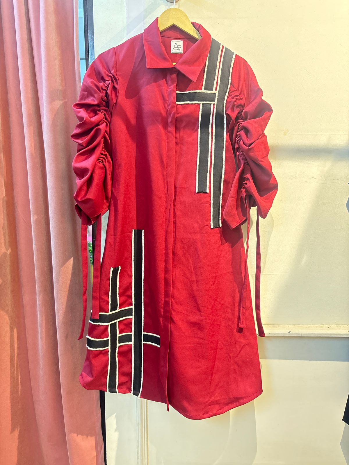 The Ruched Ribbon Tunic